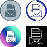 Mail Icon Design vector