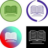 Book Icon Design vector