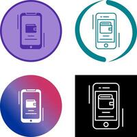 E-wallet Icon Design vector