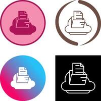 Cloud Icon Design vector