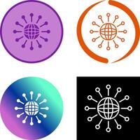 Networking Icon Design vector