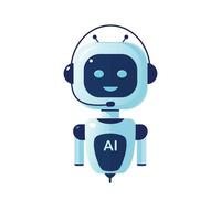 Illustration of robot graphic vector