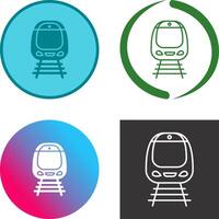 diseño de icono de tren vector