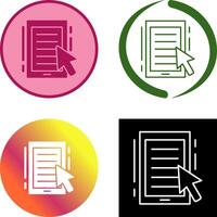 Ebook Icon Design vector