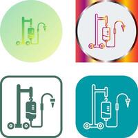 Intravenous Icon Design vector