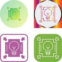 Diffusion Icon Design vector