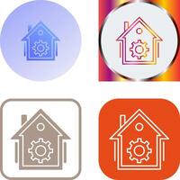 Home Automation Icon Design vector