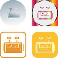 Router Icon Design vector