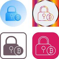 Lock Icon Design vector