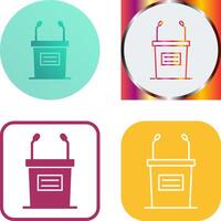 Debate Icon Design vector