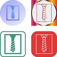 Tie Icon Design vector