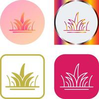 Grass Icon Design vector