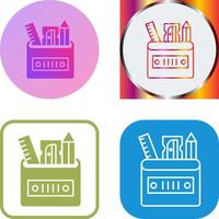 Stationery Icon Design vector