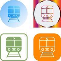 Train Icon Design vector