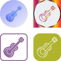 diseño de icono de guitarra vector