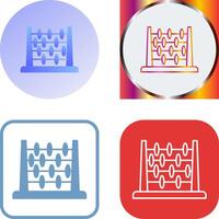 Abacus Icon Design vector