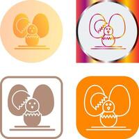 Easter Icon Design vector