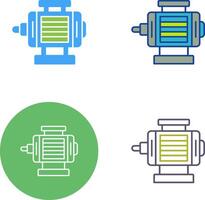 ELectric Motor Icon Design vector