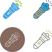 Flashlight Icon Design vector