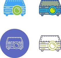 Projector Icon Design vector