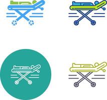 Stretcher Icon Design vector