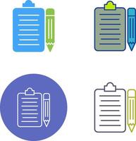 Clipboard Icon Design vector