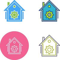 Home Automation Icon Design vector