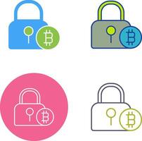 Lock Icon Design vector