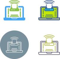 Wifi Icon Design vector