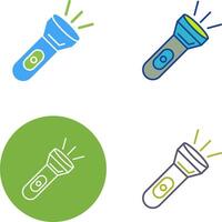 Flash Light Icon Design vector