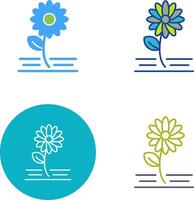 Flowers Icon Design vector