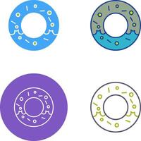 diseño de icono de donut vector