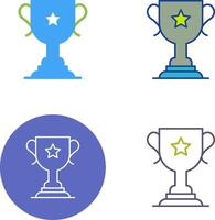 Trophy Icon Design vector