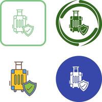 Travel Protection Icon Design vector