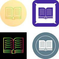 Book Icon Design vector