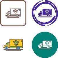 Delivery Truck Icon Design vector