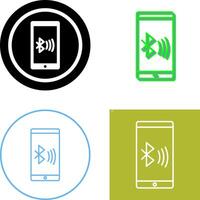Connected Device Icon Design vector