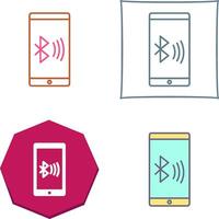 Connected Device Icon Design vector