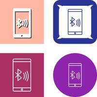 Connected Device Icon Design vector