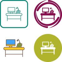 Desktop Icon Design vector