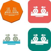 Collision Icon Design vector