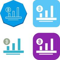 Chart Icon Design vector