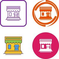 shop Icon Design vector