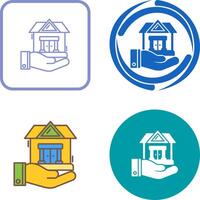 House Protection Icon Design vector