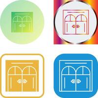 Door Icon Design vector