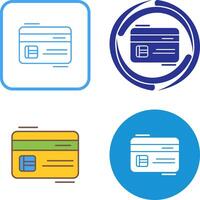 Credit Card Icon Design vector