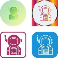 Astronaut Icon Design vector