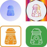 Space Capsule Icon Design vector