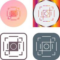 Crop Icon Design vector