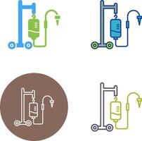 Intravenous Icon Design vector